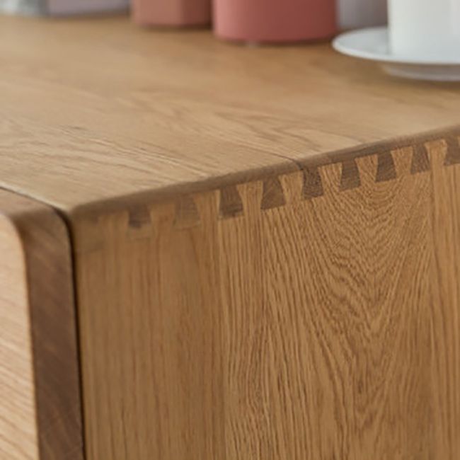 6-Drawer Solid Wood Accent Chest 49.2-In Tall Storage Cabinet