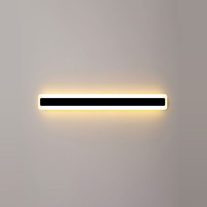 Linearer Schatten Metall Wandleuchte modern