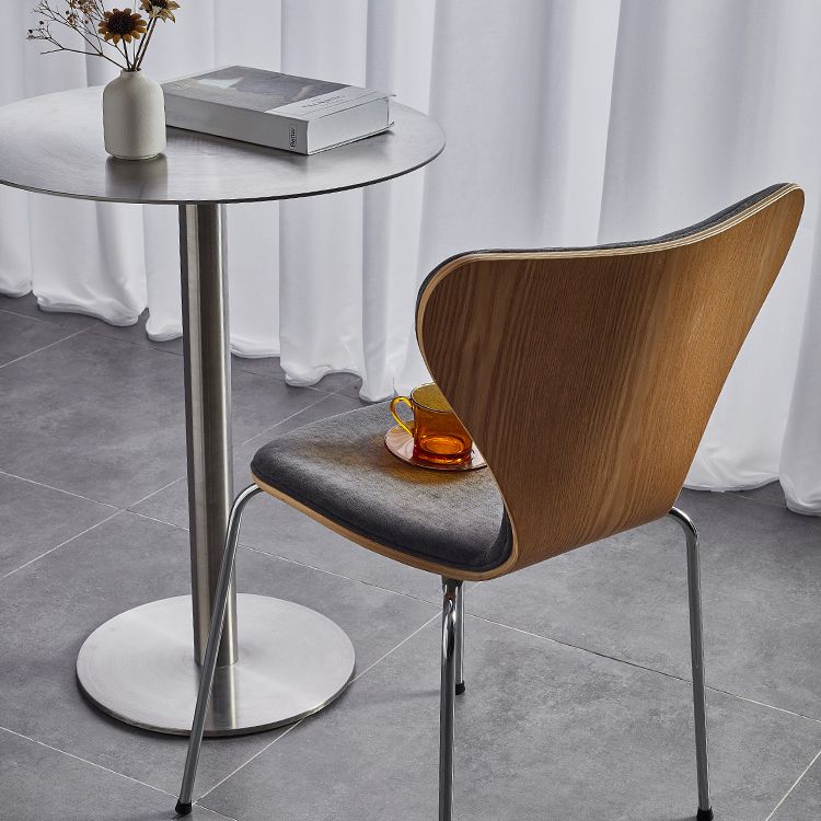 Metal Industrial Dining Table Stainless Steel Table for Kitchen and Dining Room