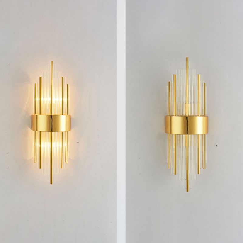 Modern Style Wall Mount Light Simple Wall Lamp with Glass Shade for Dining Room