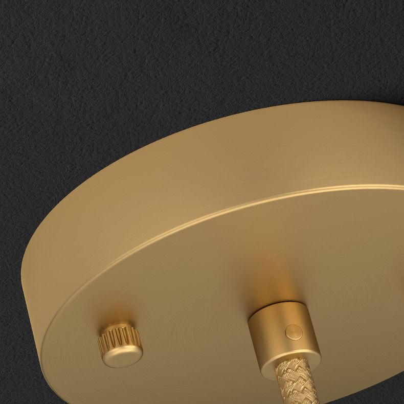 Bloc de cristal sphérique Hanging Light Simplicité