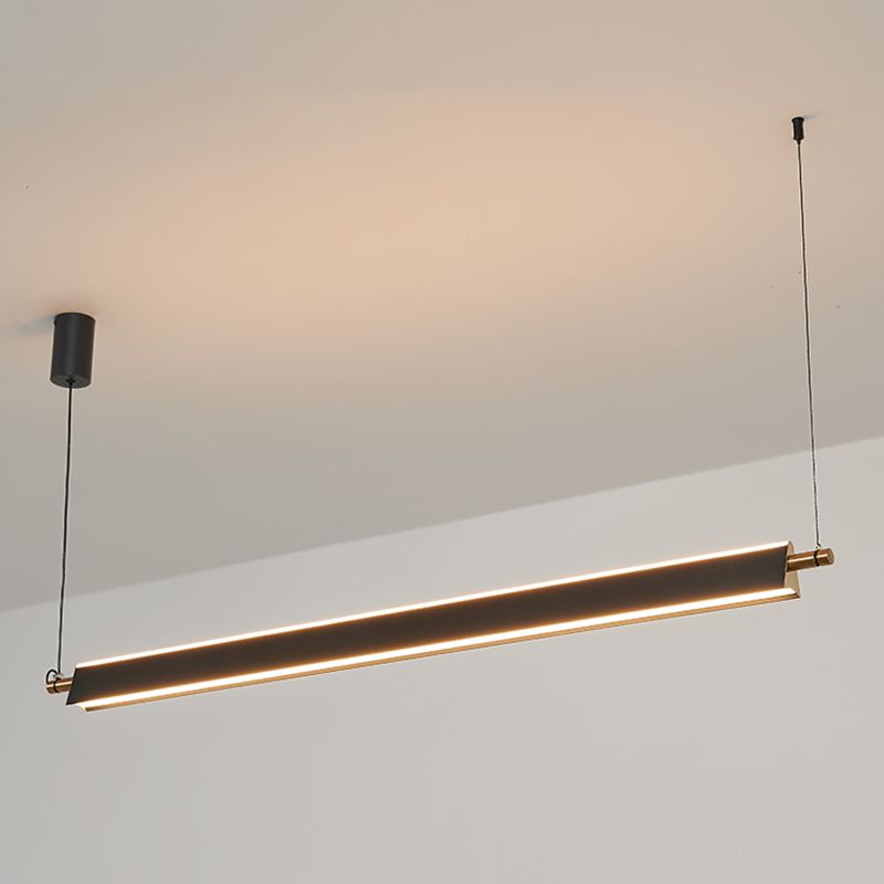 LED Linear Pendant Chandelier Contemporary Pendant Lighting for Living Room