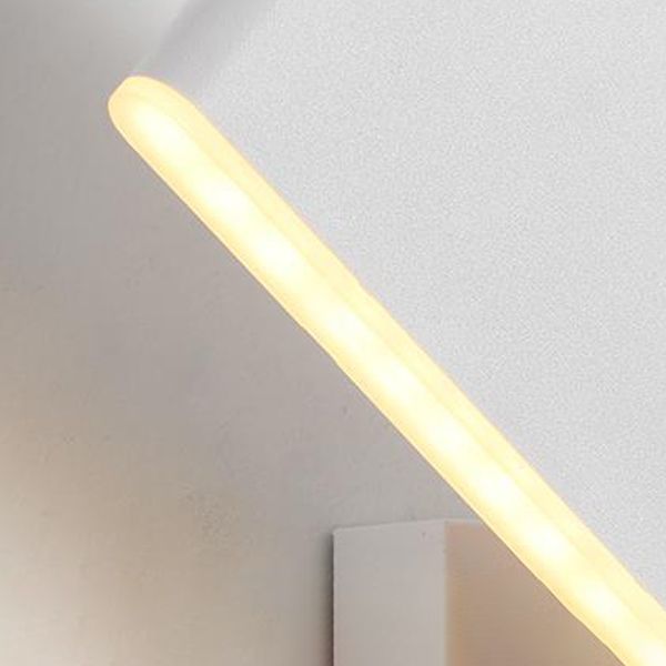 Single Black/White Modern Wall Mounted Sconce LED Wall Light for Living Room