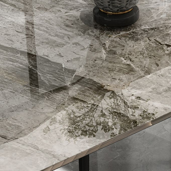 Glam 1/5/7 Pieces Dining Set Rectangle Dining Table Set for Home Use