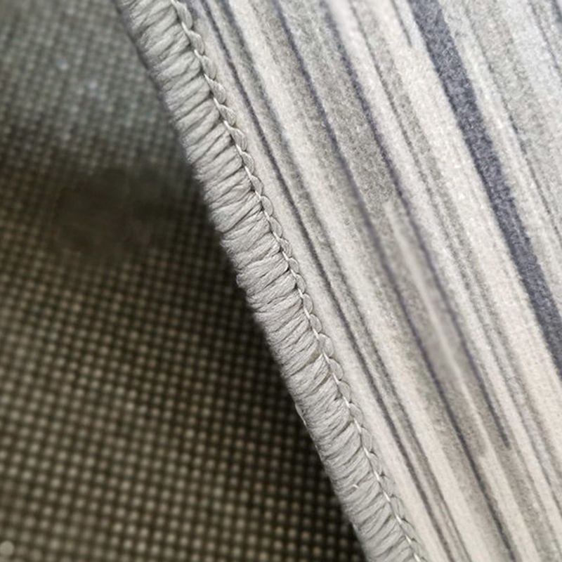 Creative Abstract Print Rug Apricot Tone Polyester Area Carpet Non-Slip Backing Rug for Living Room