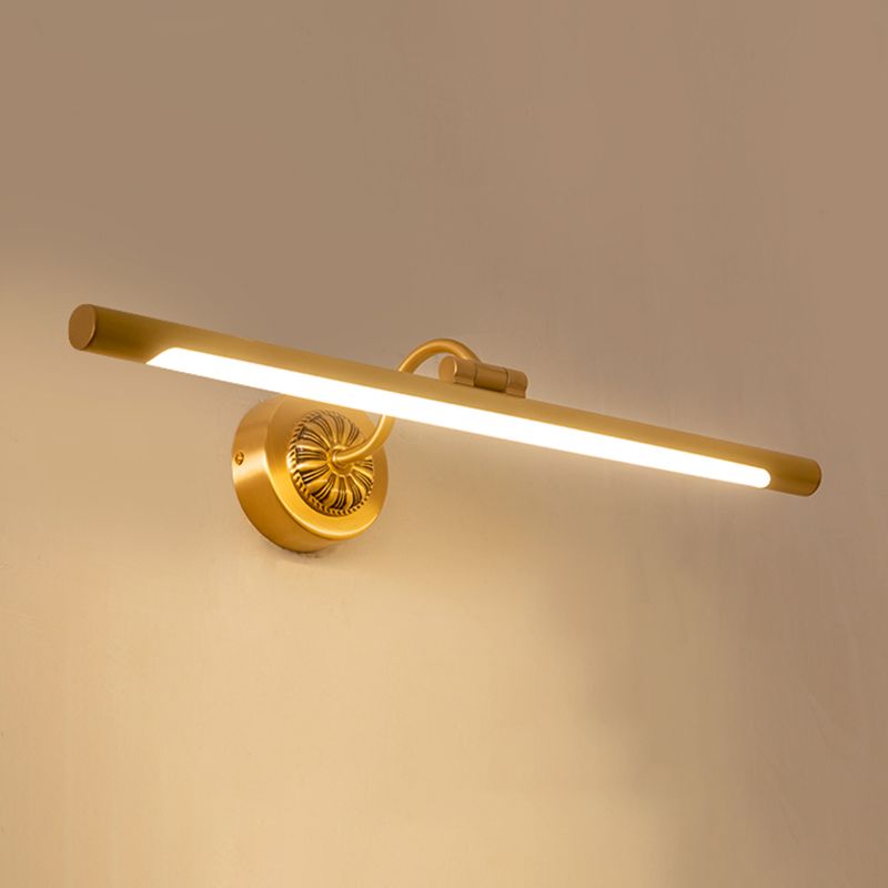 Modern Style Linear Vanity Wall Lights Metal 1 Light Vanity Wall Sconce