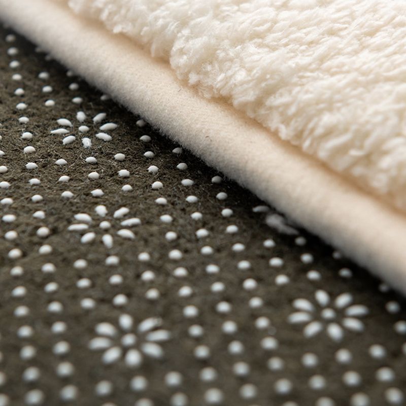 Reddish Brown Graphic Carpet Blending Modern Carpet Washable Carpet for Home Decor