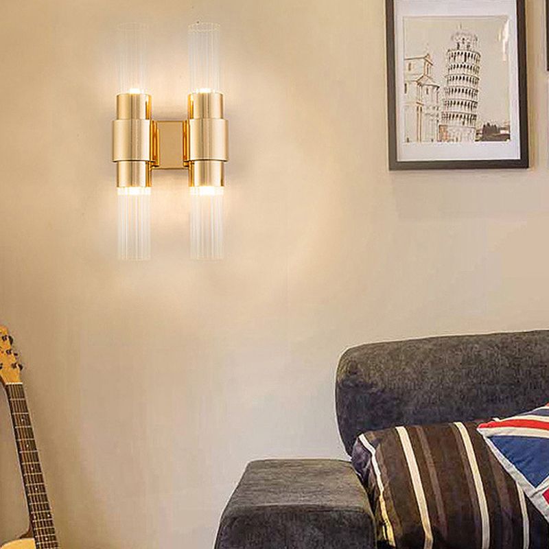 Salon en verre applique en verre