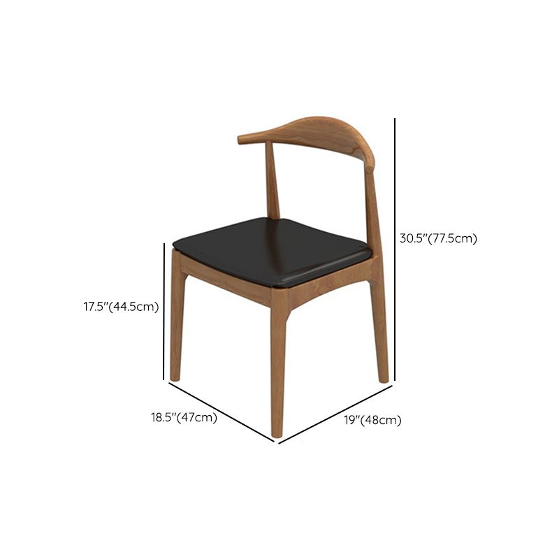 Industrial Dining Set 1/5 Pcs Solid Wood Top Dining Table and Armless Chairs