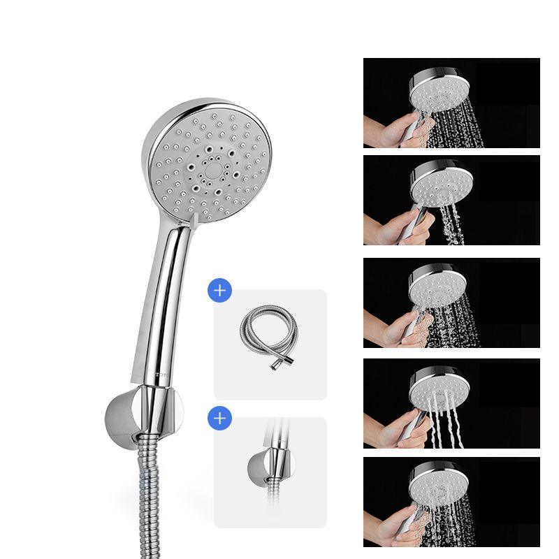 Contemporary Shower Head Round Handheld Shower Head in Bathroom