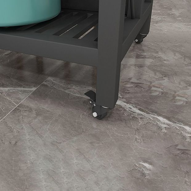 Rolling Kitchen Island Stone Top Undershelves Kitchen Island Table