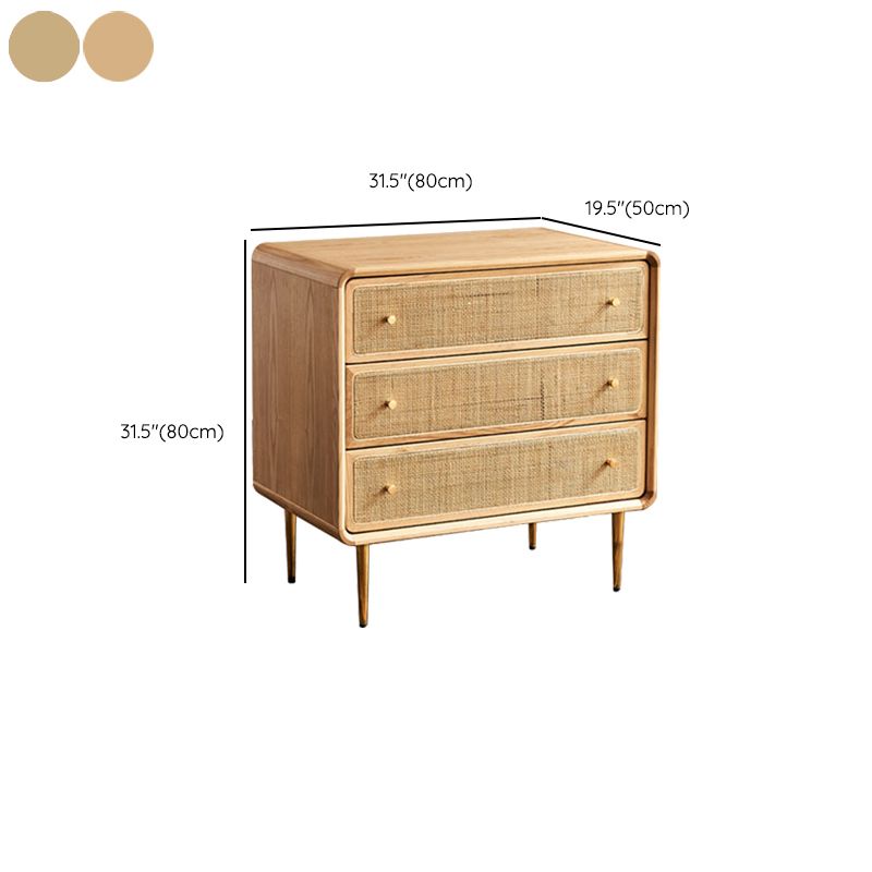 Modern Storage Chest Dresser Solid Wood Storage Chest for Bedroom