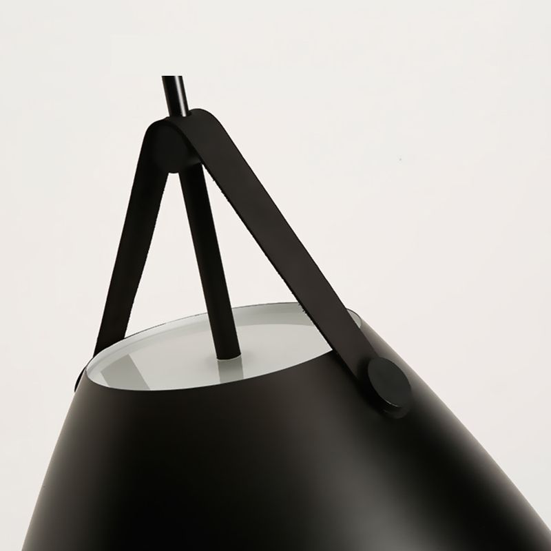 Macron Metal Hanging Light Nordic Style Pendant Light Cone Shape Hanging Light for Coffee Shop