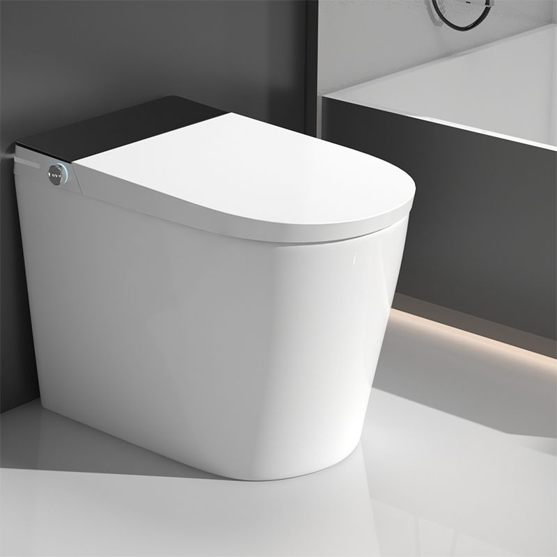 Modern One Piece ABS Toilet Floor Mounted Siphon Jet Toilet Bowl