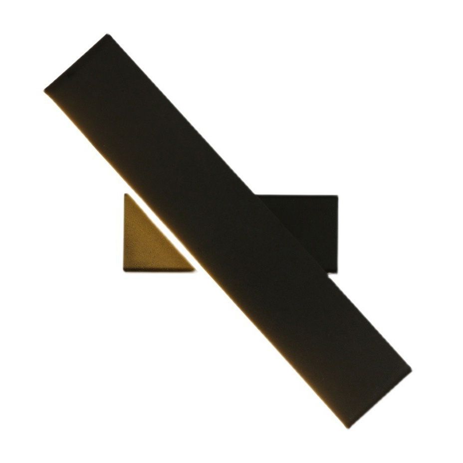 Modern Style Rectangular Wall Lamps Metal 1 Light Wall Mounted Lamps