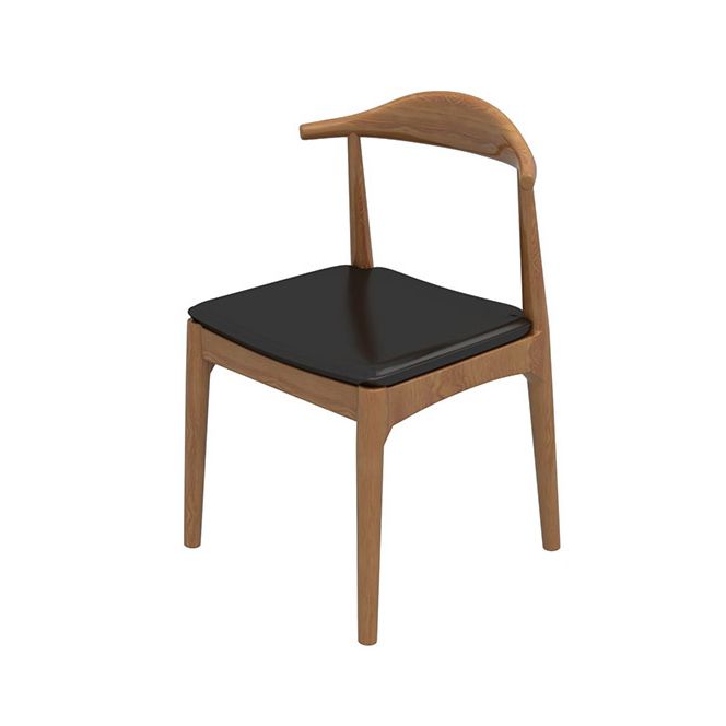 Industrial Style Solid Wood Top Dining Table with Rectangle Dinette Set with 4 Legs Table