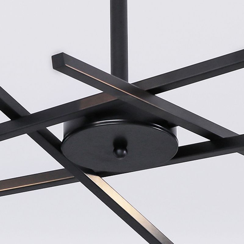 Sputnik kroonluchter lamp Eenvoudige lijnontwerpverlichtingsarmatuur voor woonkamer