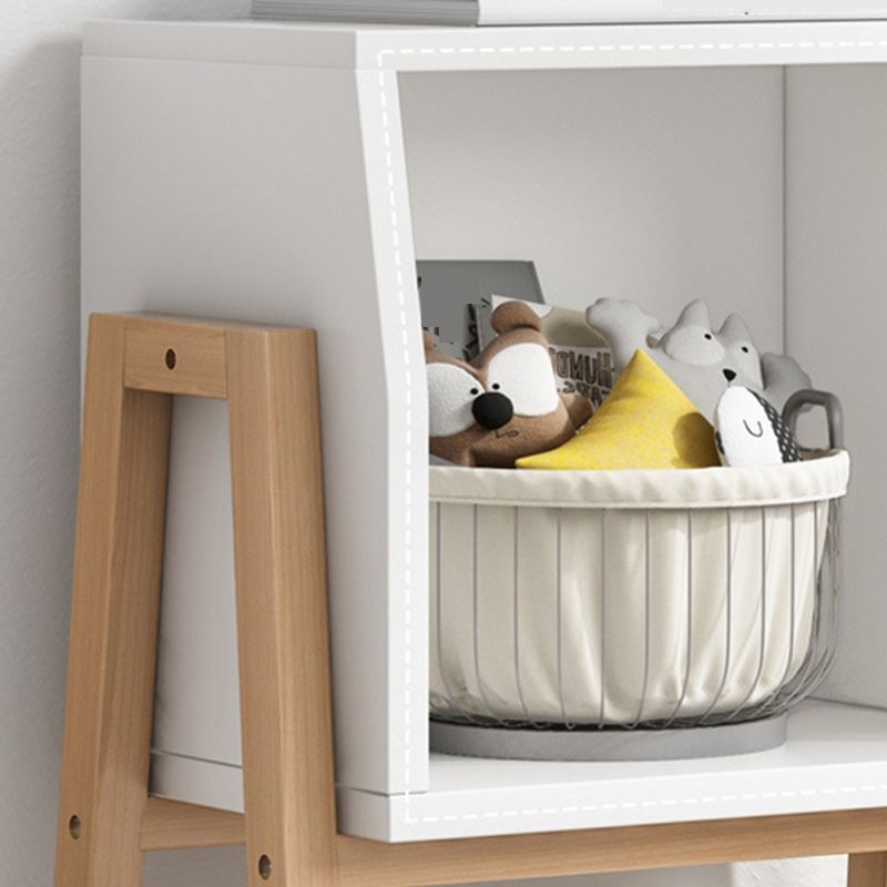 Modern Style Open Bookshelf Wooden Shelf Bookcase for Home Use