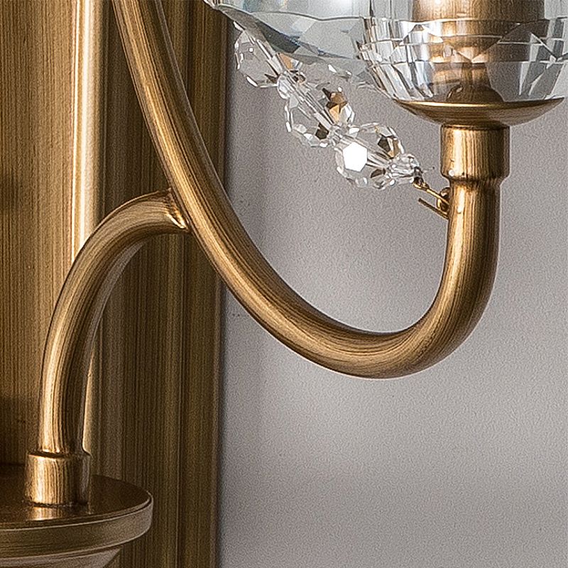 Rustic Golden/Silver Lighting Candle Style Antique Wall Light for Restaurant