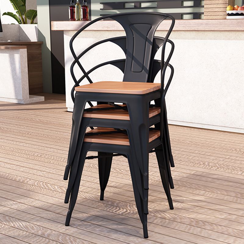 Industrial 1/2/3/5/7 Pieces Dining Set Reclaimed Wood Dining Table Set for Outdoor