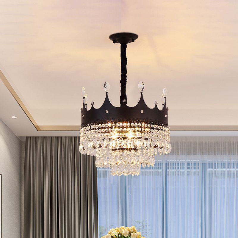 Metallkronkronleuchter Licht Kinder 4