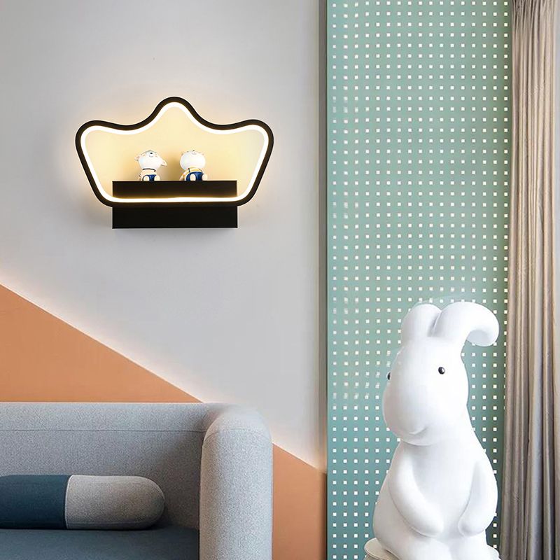 Modern Style Geometric Sconce Light Fixtures Metal 1 Light Wall Lighting Ideas