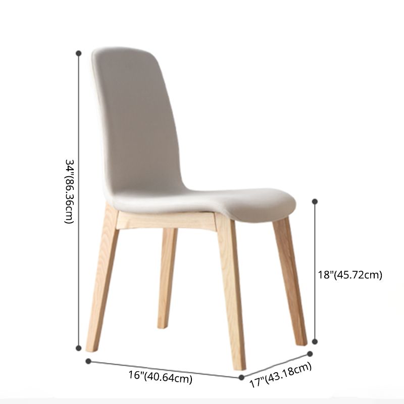 Modern Style Standard Height Table with Sintered Stone Dining Table and 4 Solid Wood Legs Base