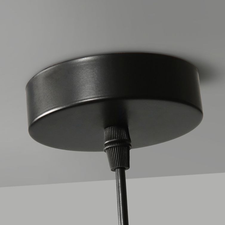 Clear Glass Hanging Light Fixtures, Nordic Simple Style Cluster Pendant Light for Indoor