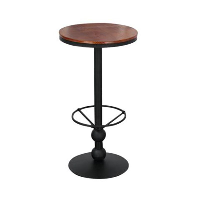 Industrial Style Home Furniture 1/3 Pcs Wood Round Table Set