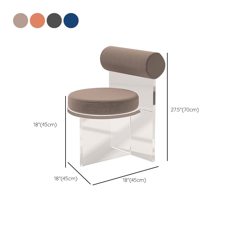 Modern 1/2/3/5 Pieces Dining Set Round Stone Dining Table for Cafe