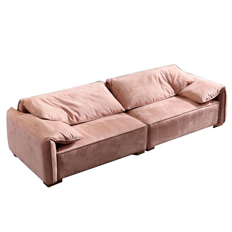 Modern Living Room Sofa Pillow Top Arm Sewn Pillow Back Seating