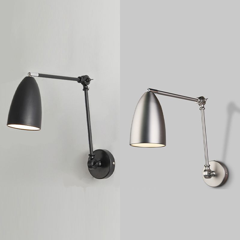Einfache verstellbare Wandleuchten mit einer blubwandmontierten Leuchte für Wohnzimmer