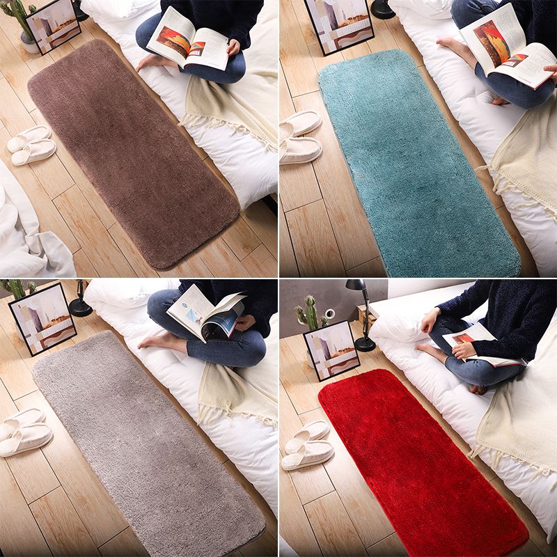 Tapis uni multicolore Simple, mélangé, décontracté, facile d'entretien, lavable, adapté aux animaux de compagnie, pour chambre