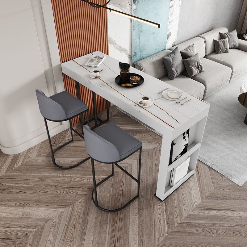 Contemporary Bar Stool and Table Set 1/2/3 Pieces Pub Table Set