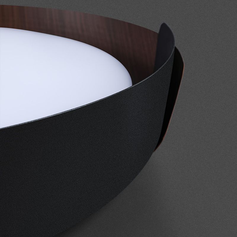 Plafonnier géométrique encastré, plafonnier moderne pour chambre à coucher