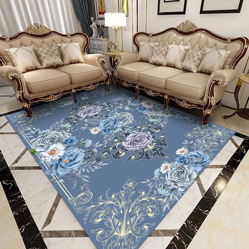 Donker rood grafisch tapijt polyester modern tapijtvlekbestendig vloerkleed voor woonkamer