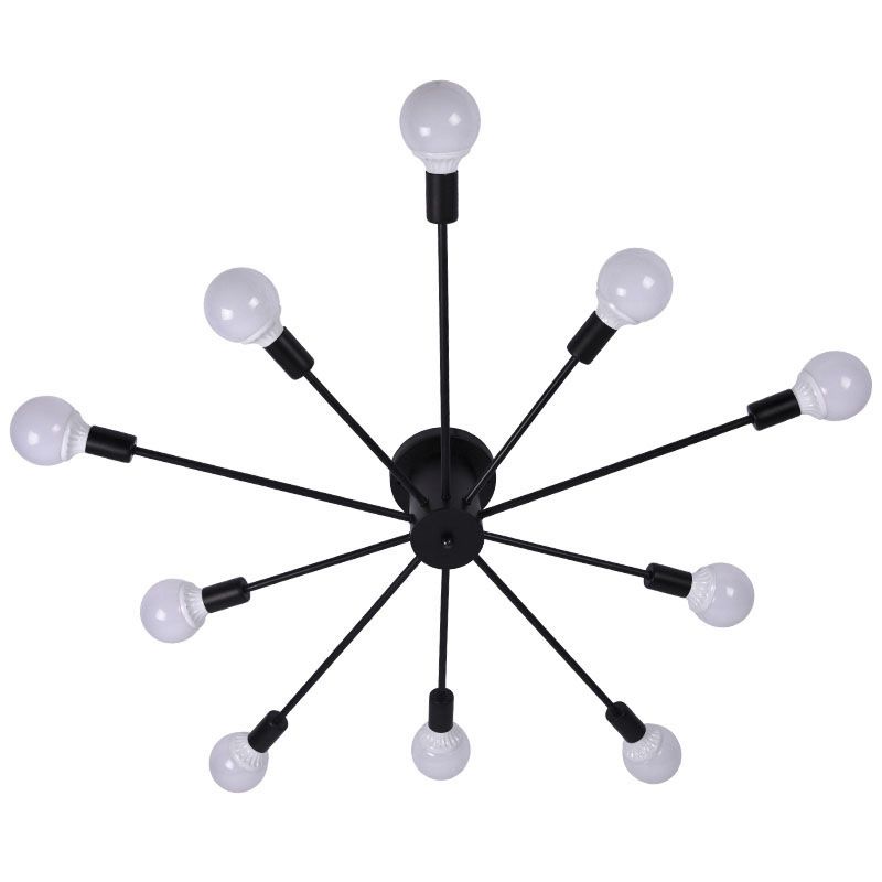Contemporary Flush Mount Lighting Polish Finish Ceiling Light for Foyer