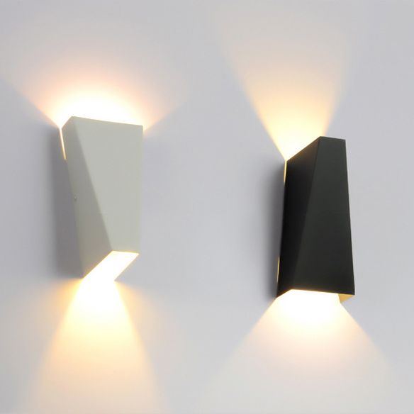 Geometrische Wandleuchten moderne minimalistische Eisenleuchte Wandleuchte für Wohnzimmer