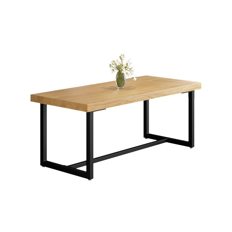 Modern Dining Set 1/2/5 Pieces Rectangle Pine Wood Dining Table for Dining Room