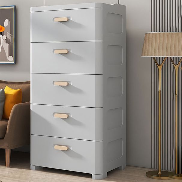 Contemporary Lingerie Chest  Plastic Chest with Drawers for Bedroom