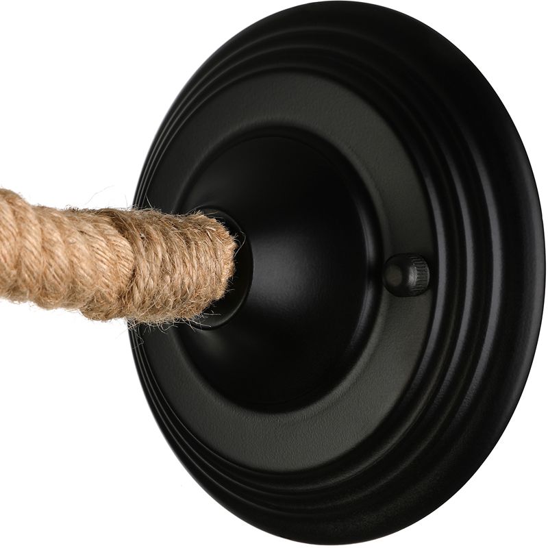 Finition noire 1 montant mural d'éclair