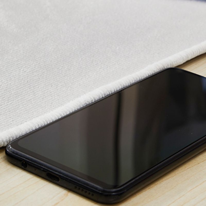 White Tone Trendy Rug Polyester Carpet Abstract Print Indoor Rug Anti-Slip Backing for Living Room