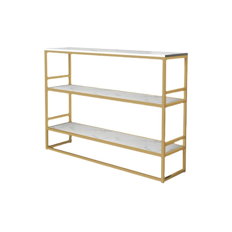 Home Dining Kitchen Island Table Modern Rectangle Shape Prep Table