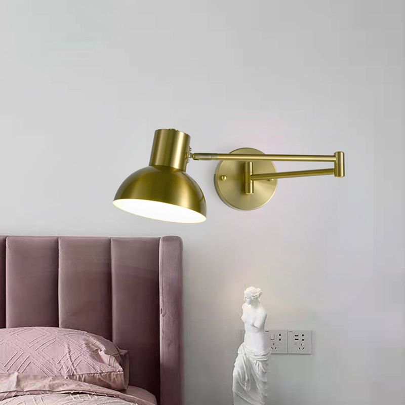 Éclairage mural ombré en métal