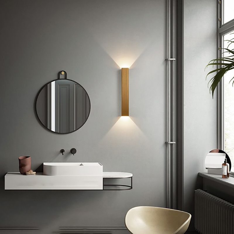 Simple Wall Mount Light Modern LED Wall Sconce Light with Aluminum Shade for Aisle