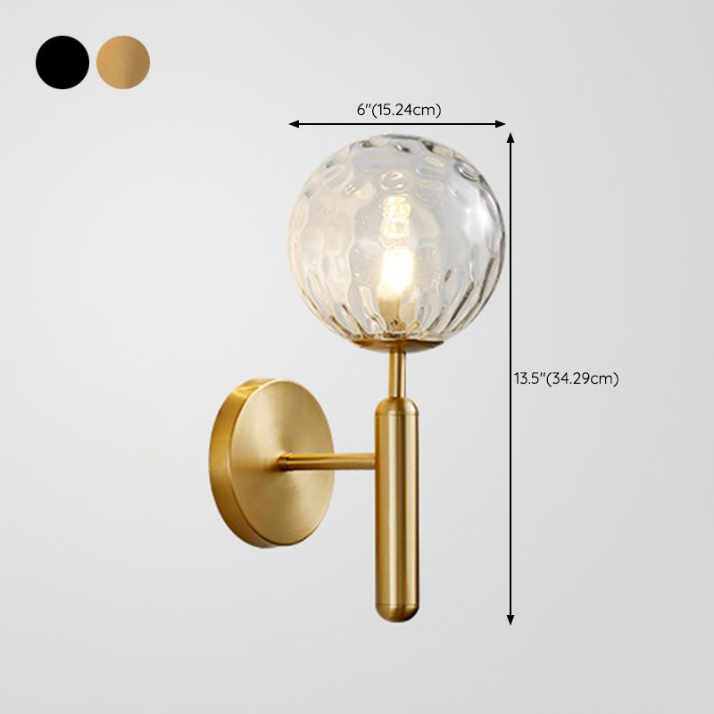 Metal Global Indoor Wall Lighting Contemporary 1 Light for Bedroom