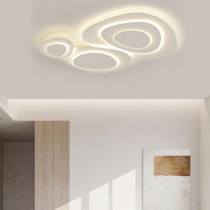Modern Ceiling Light LED Ceiling Mount Light with Acrylic Shade for Bedroom