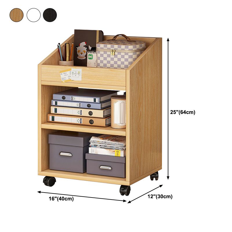 Scandinavian Shelf Bookcase Open Back Bookcase for Home Office