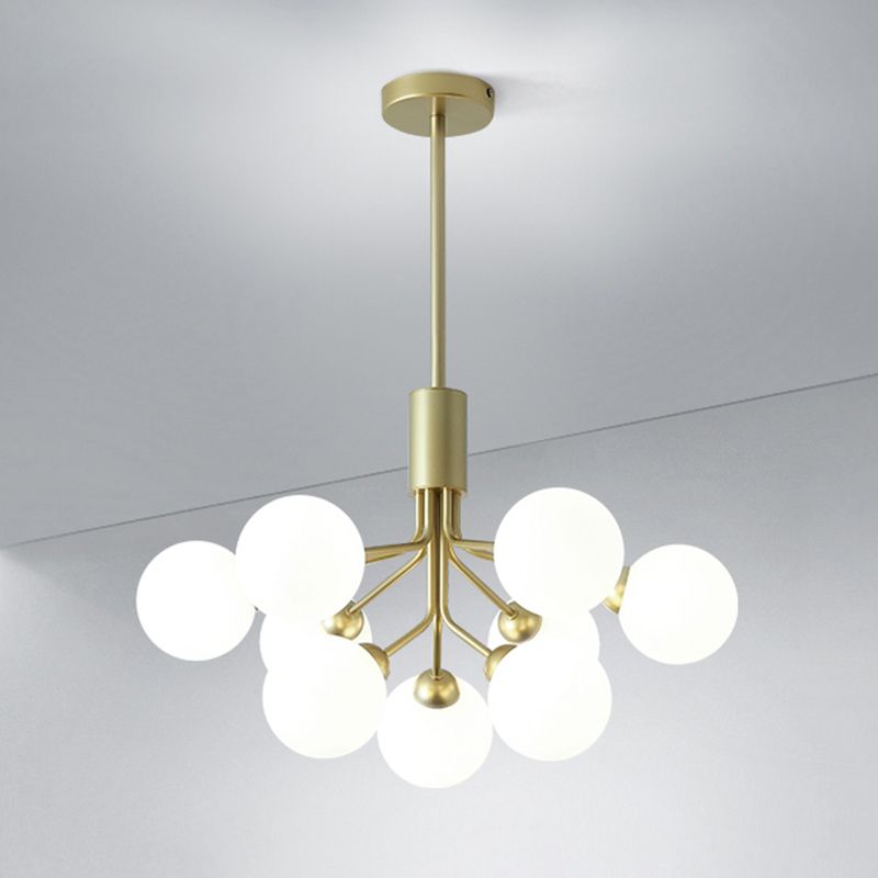 Minimalist Bubble Chandelier Pendant Light Glass Living Room Chandelier Light Fixture