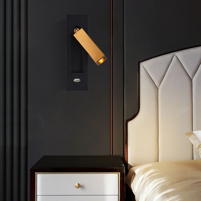 Modern Simplicity LED Wall Lamp Metal Reading Wall Light for Bedroom